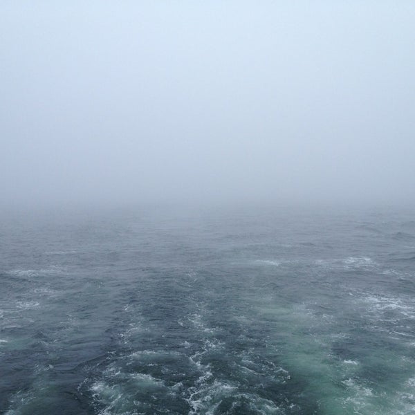 In the middle of the ocean. In the middle of the ocean