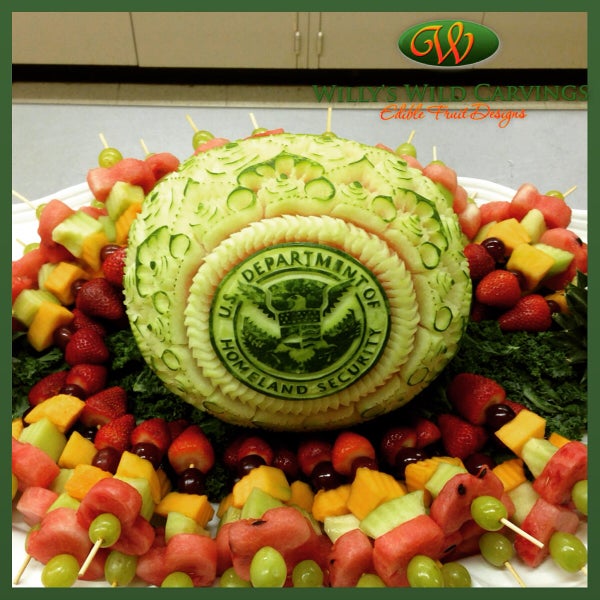 Willys Wild Carvings. Edible Fruit Designs. Flower Shop in Grand Junction