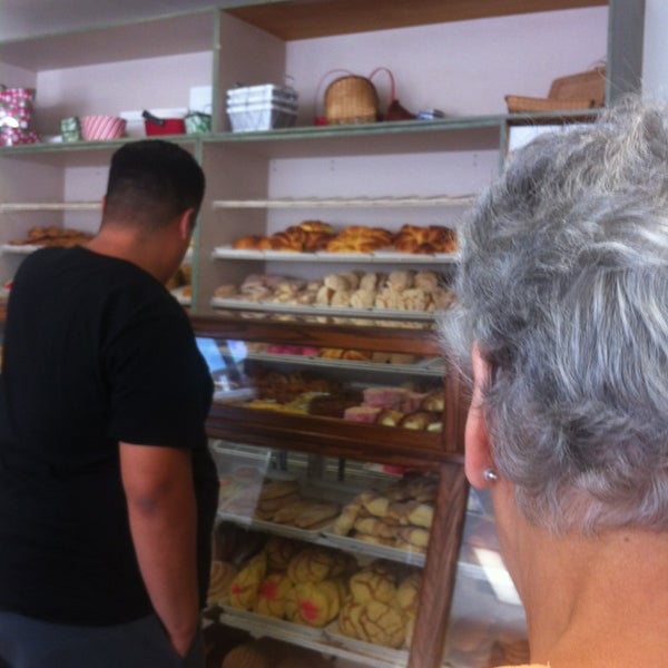 Photo taken at El Gallo Bakery by David H. on 7/29/2013