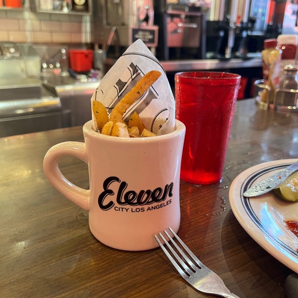 Photo taken at Eleven City Diner by Mary O. on 9/21/2022