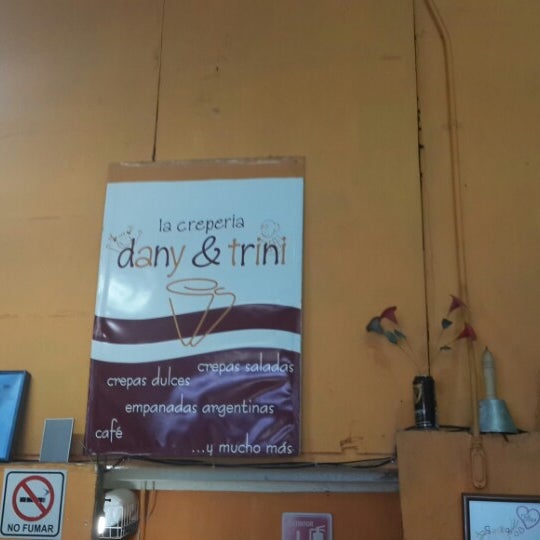 รูปภาพถ่ายที่ Crepería Dany &amp; Trini โดย César S. เมื่อ 8/8/2014