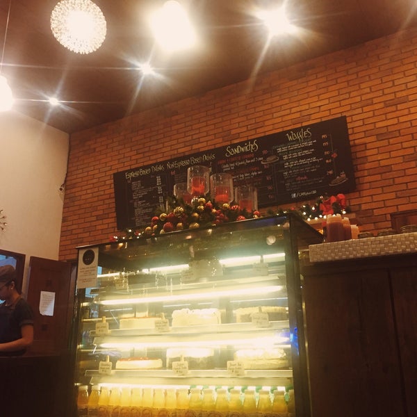 Photo taken at CAFÉ+ Coffee.Brunch.Dessert by Michiko on 12/23/2015