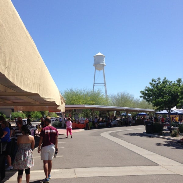 Photo taken at Gilbert Farmers Market by Justin C. on 4/6/2013