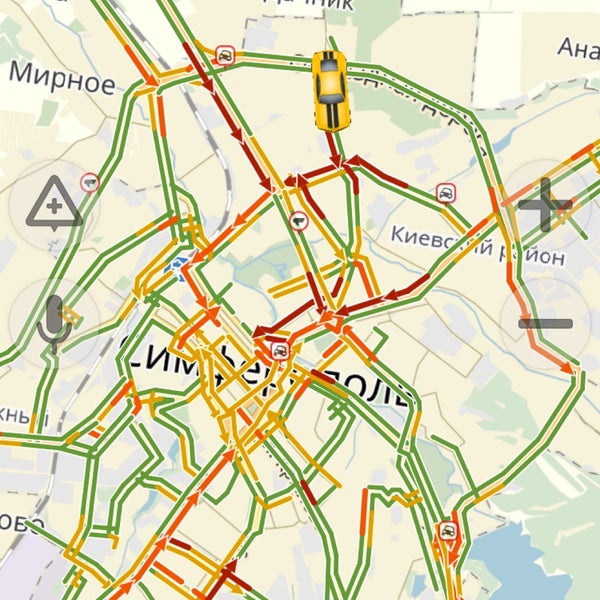 Карта заправок тэс