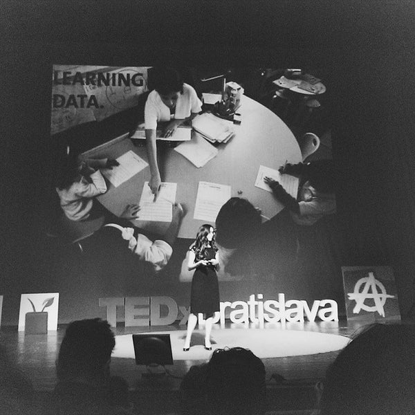 Photo taken at TEDx Bratislava by Martin H. on 7/5/2014