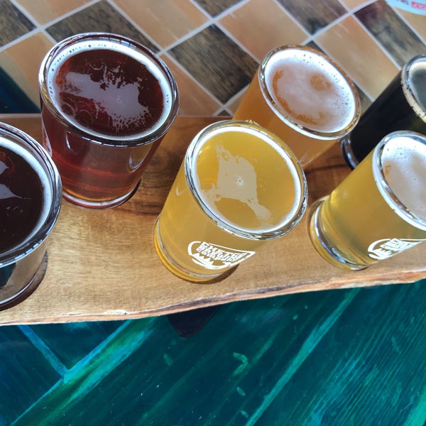 Create your own flight to taste more beers. Friendly place to hang out.