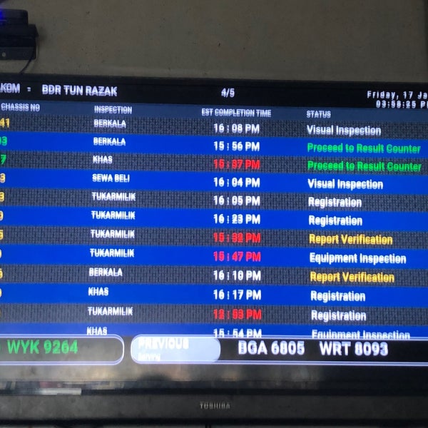 Photos at Puspakom Cheras - Tun Razak - Kuala Lumpur, Kuala Lumpur