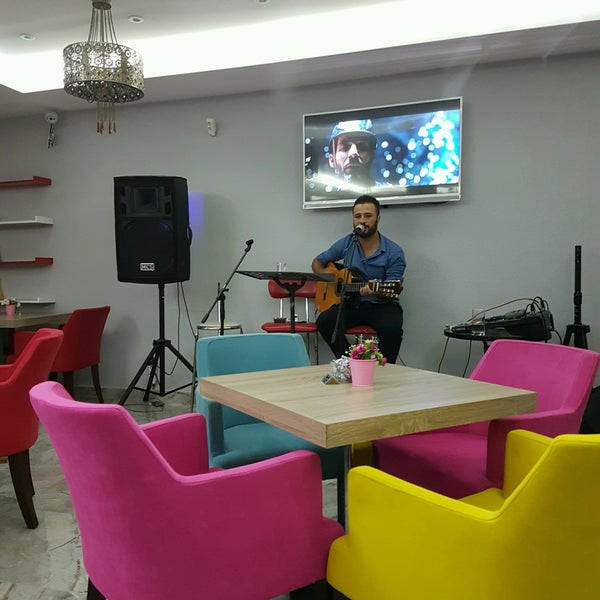 Photo taken at Olympos Teras Cafe by Ömer Nasif Ç. on 9/17/2016