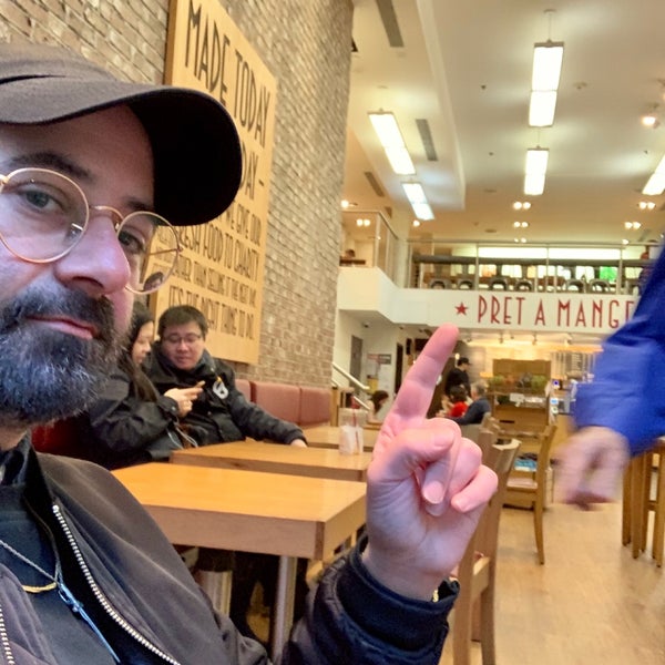 Photo taken at Pret A Manger by tony t. on 5/8/2019