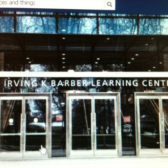11/16/2012にCao R.がIrving K. Barber Learning Centreで撮った写真