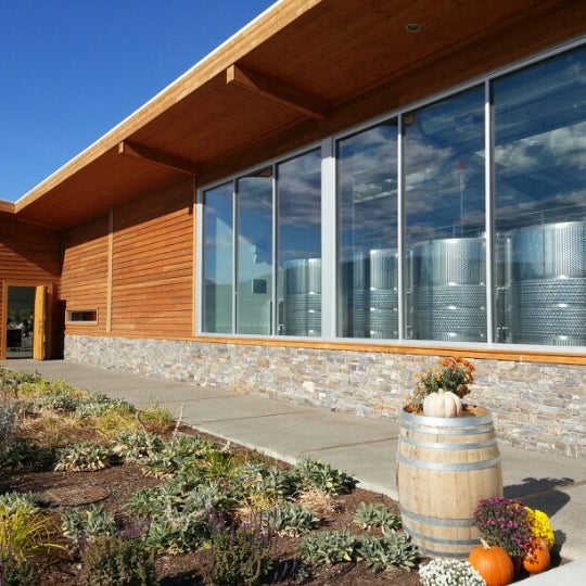 Photo taken at Poplar Grove Winery by Brian J. on 10/8/2012