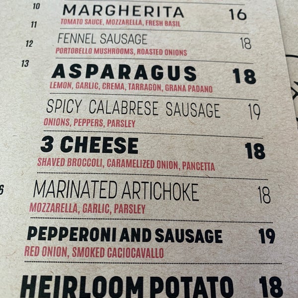 Photos at Pizza Antica Pizza Place in Downtown Lafayette