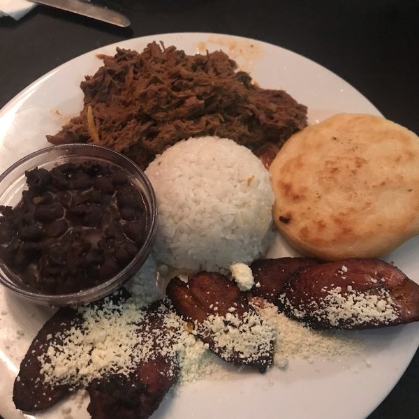 Photo taken at Arepera Guacuco Restaurant by Rachel P. on 2/5/2019