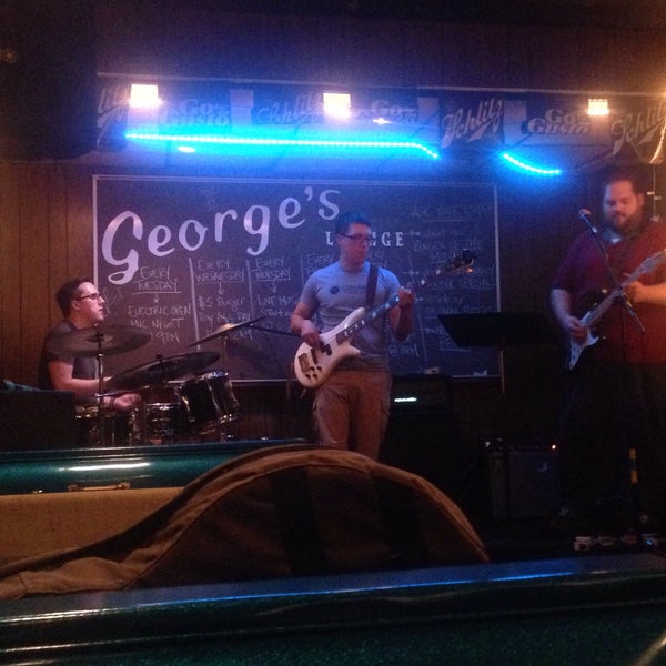 Photo taken at George&#39;s Lounge by Drew T. on 9/30/2015