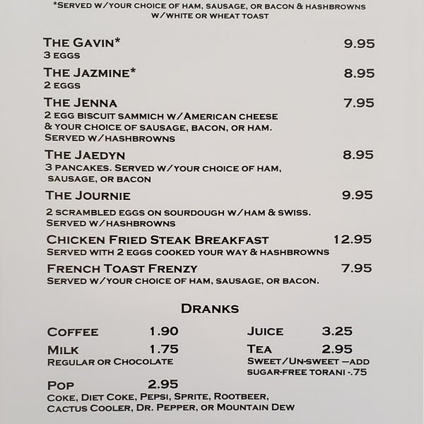 Fletcher's Family Diner (Now Closed) 1615 S Broadway St