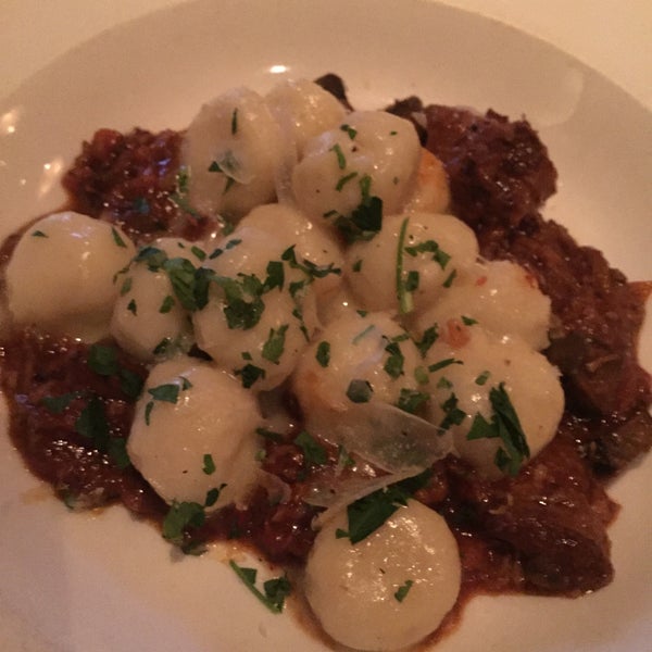 This isn't a red-sauce joint. No veal parm the size of a hubcap here. This is authentic Italian cooking. Get: giant meatball, arancini, ribeye, wild boar ragu & ricotta gnocchi. Bring your wallet.