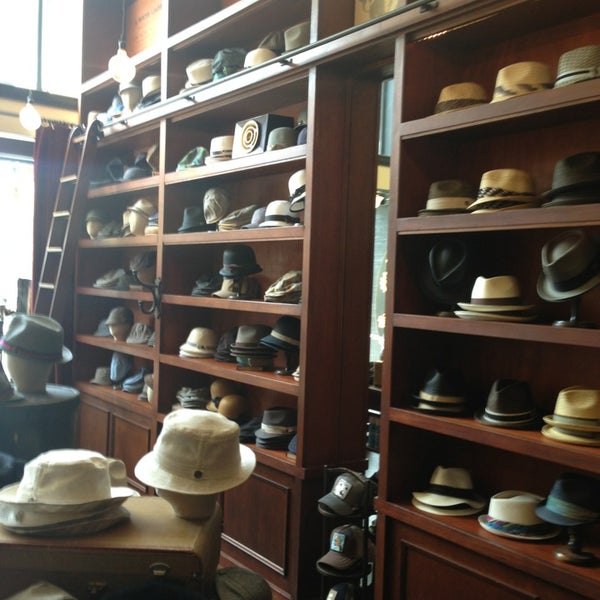 Photo taken at Goorin Bros. Hat Shop by Christian T. on 3/29/2013