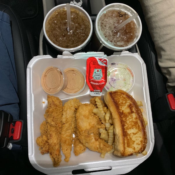 Photo taken at Raising Cane&#39;s Chicken Fingers by Anthony C. on 9/9/2019