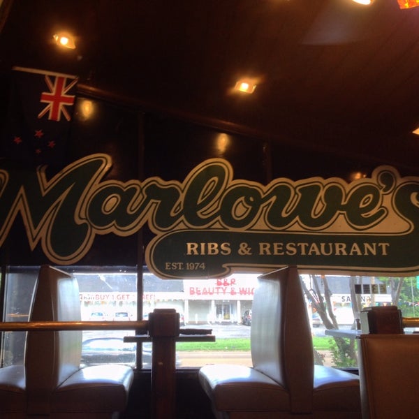 7/8/2014 tarihinde Anthony C.ziyaretçi tarafından Marlowe&#39;s Ribs &amp; Restaurant'de çekilen fotoğraf
