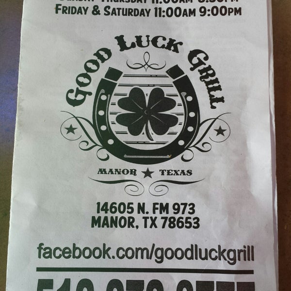 Foto tirada no(a) Good Luck Grill por Alberto M. em 12/6/2014