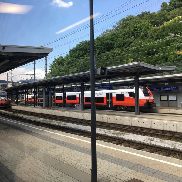 Photo taken at Bahnhof Bruck an der Mur by Tooru K. on 7/10/2017
