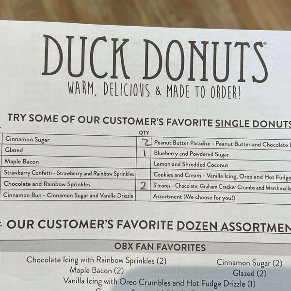 Photo taken at Duck Donuts by Ted B. on 4/8/2021