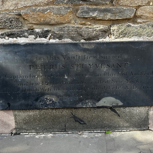 Peter Stuyvesant's Tomb at St. Mark's Church in-the-Bowery photo 2