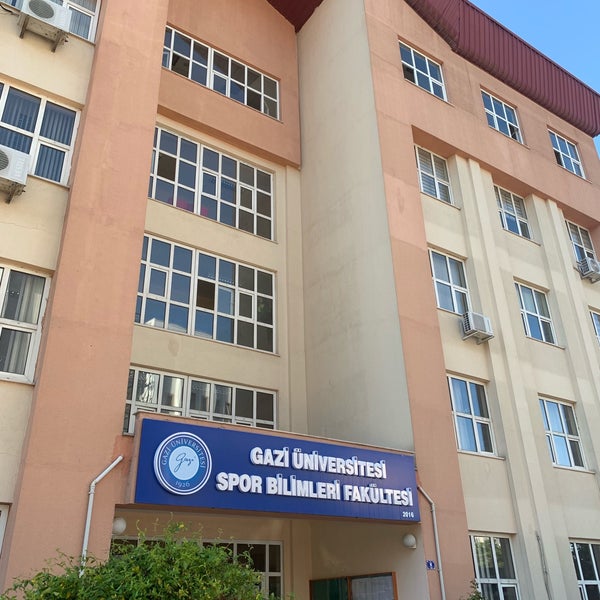 Gazi Universitesi Spor Bilimleri Fakultesi Cankaya Besevler Ankara