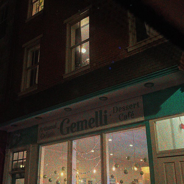 Photo taken at Gemelli - Artisanal Gelato &amp; Dessert Cafe by Lance M. on 3/18/2024