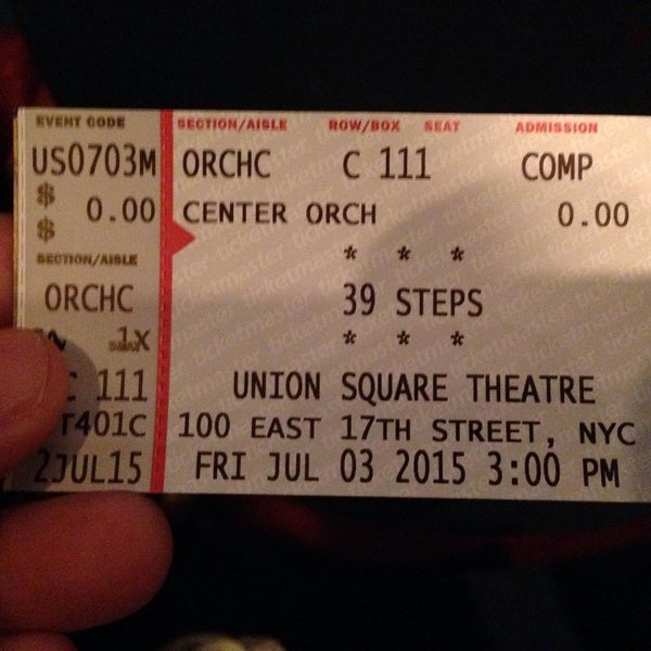Снимок сделан в Union Square Theatre пользователем Karen S. 7/5/2015