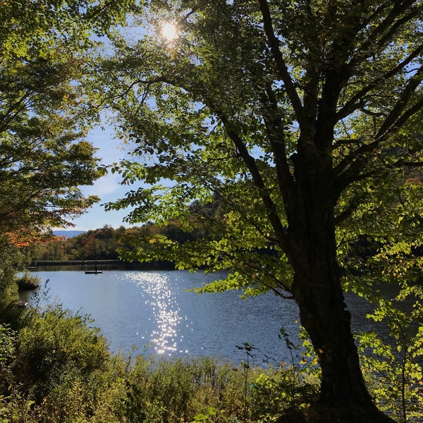Lake Mansfield Trout Club Fishing Area in Stowe
