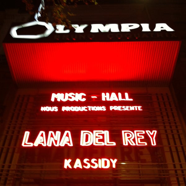 Photo taken at L&#39;Olympia by Cécile on 4/28/2013