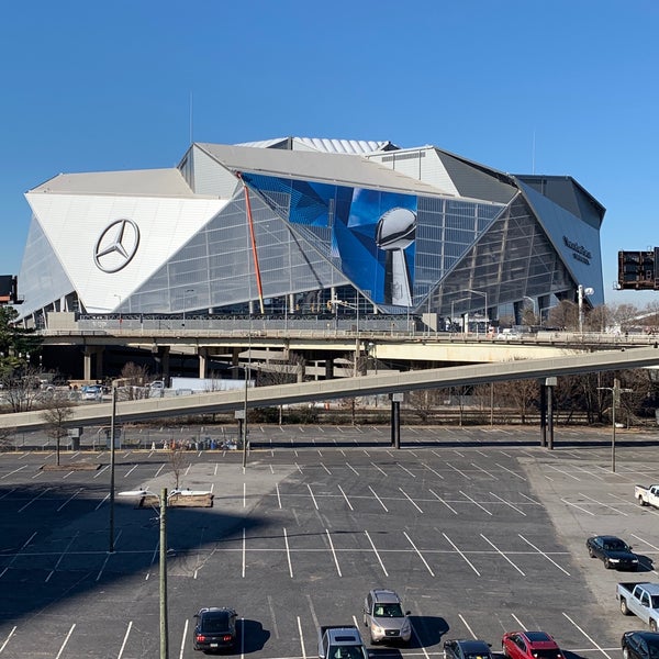 Photos at CNN Center Upper Deck Parking Lot Downtown Atlanta 3 tips