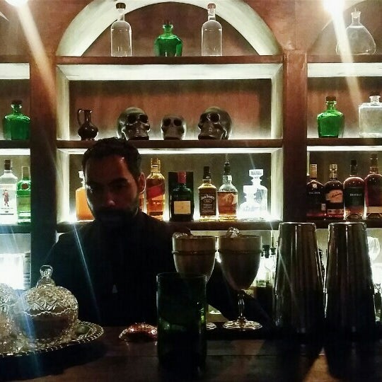 Photo taken at Zapotec Mixology Bar by Juan Manuel A. on 4/17/2016