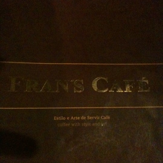 Foto tirada no(a) Fran&#39;s Café por edson roberto m. em 11/18/2012