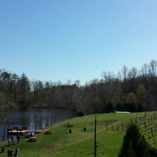 Photo taken at Glass House Winery by Lorena on 4/11/2015