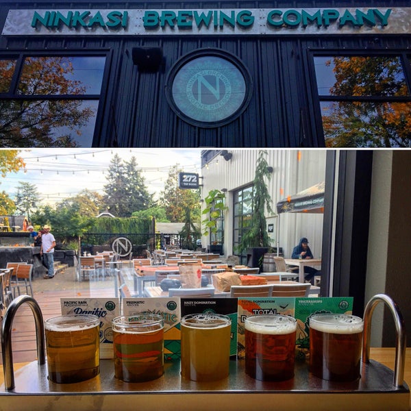 รูปภาพถ่ายที่ Ninkasi Brewing Tasting Room โดย Joe F. เมื่อ 9/18/2018