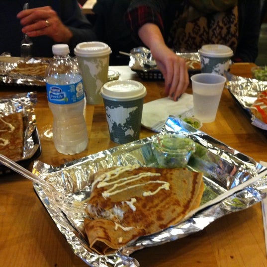 Photo taken at Nu Crepes by Johnny S. on 10/13/2012