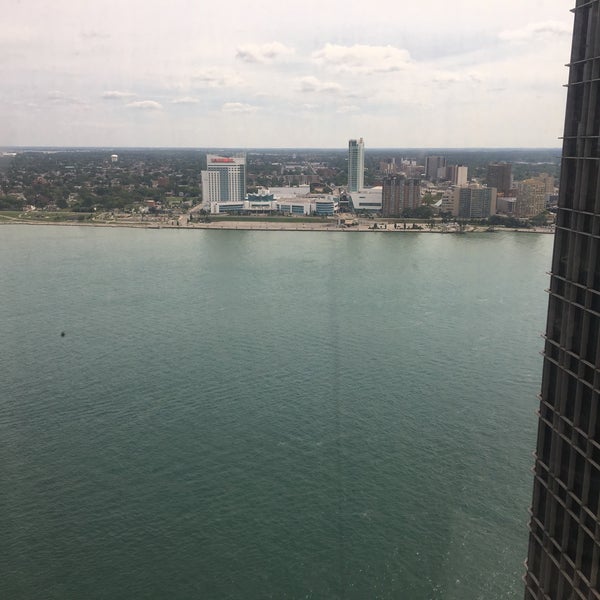 Foto tomada en Detroit Marriott at the Renaissance Center  por Lori C. el 8/24/2018