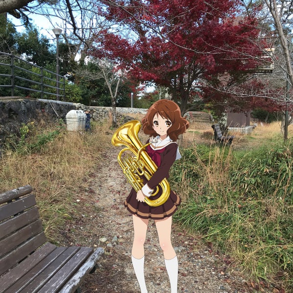 久美子ベンチ 響け ユーフォニアム Other Great Outdoors In Uji