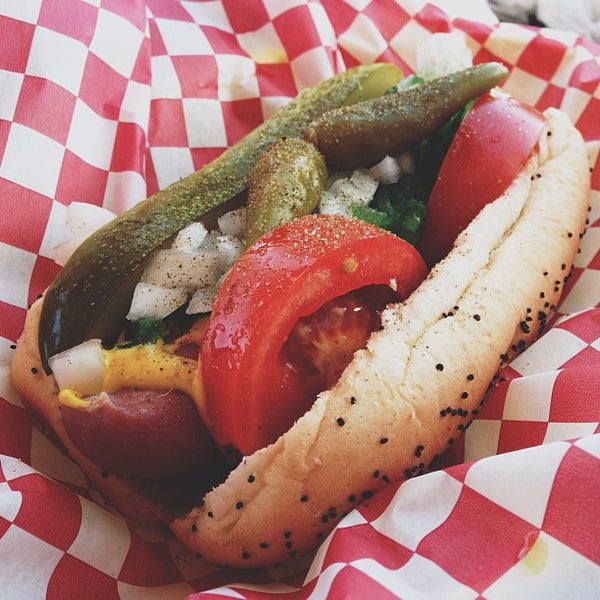 Photo taken at Roy&#39;s Chicago Dogs @ the Yard by Chris L. on 6/1/2013