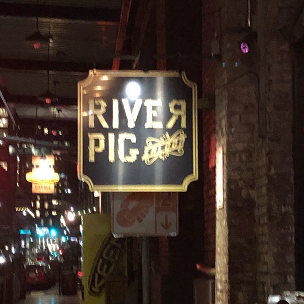 Photo taken at River Pig Saloon by Michael P. on 1/29/2019
