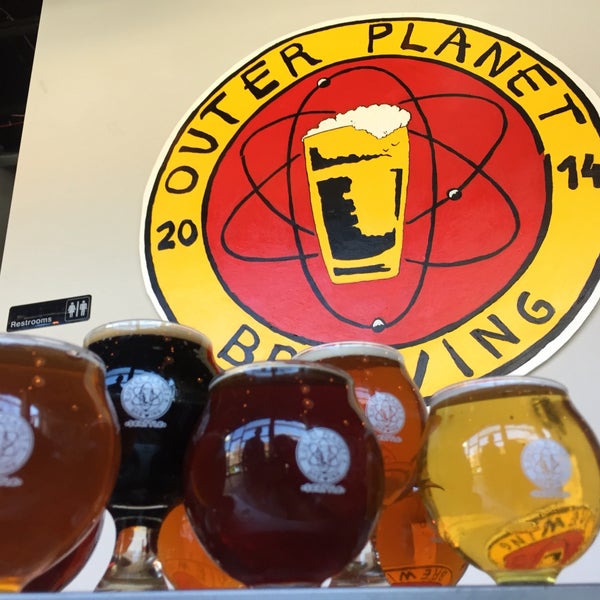 Photo taken at Outer Planet Craft Brewing by Michael P. on 5/6/2017