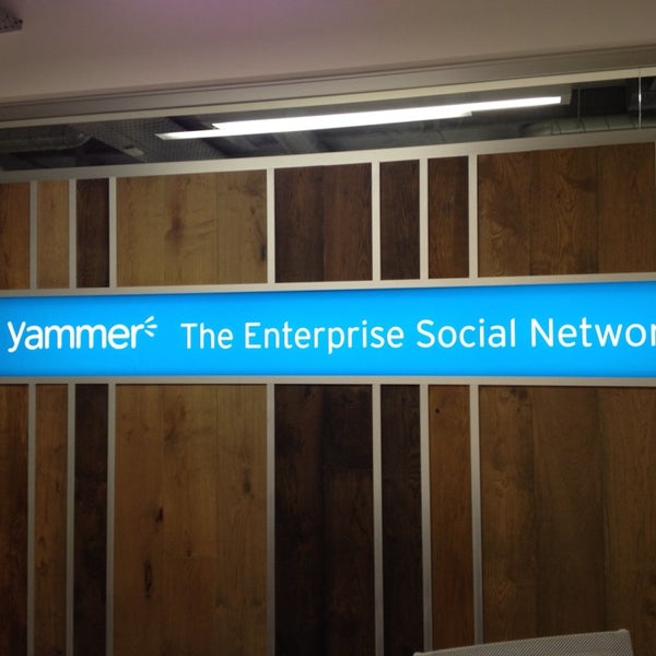 Photo taken at Yammer HQ EMEA by Josef D. on 1/24/2014