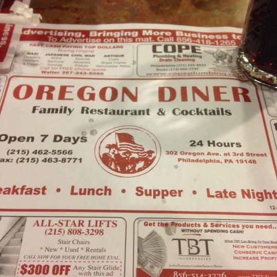 smugling bestøve købmand Photos at Oregon Diner - Diner in South Philadelphia East