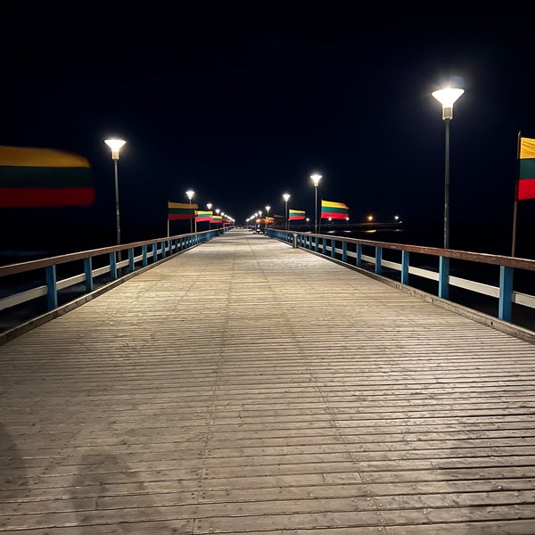 Foto scattata a Palangos tiltas | Palanga Bridge da Simonas B. il 2/14/2022