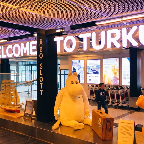 Photo taken at Turku Airport (TKU) by Simonas B. on 7/9/2019