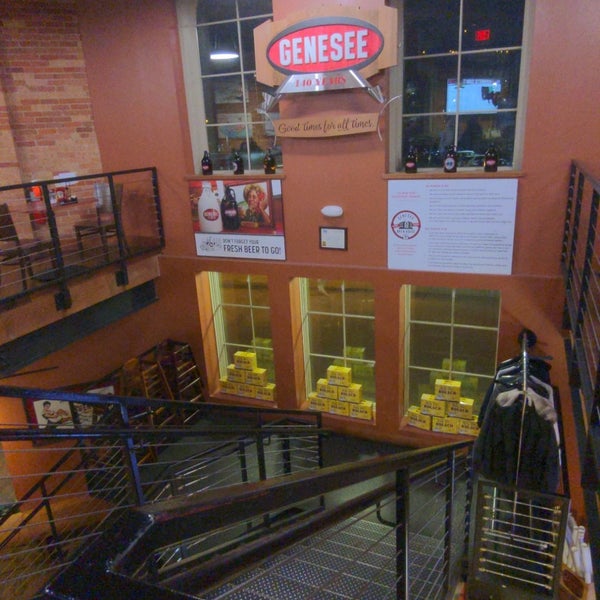 Photo taken at The Genesee Brew House by Dan on 4/5/2022