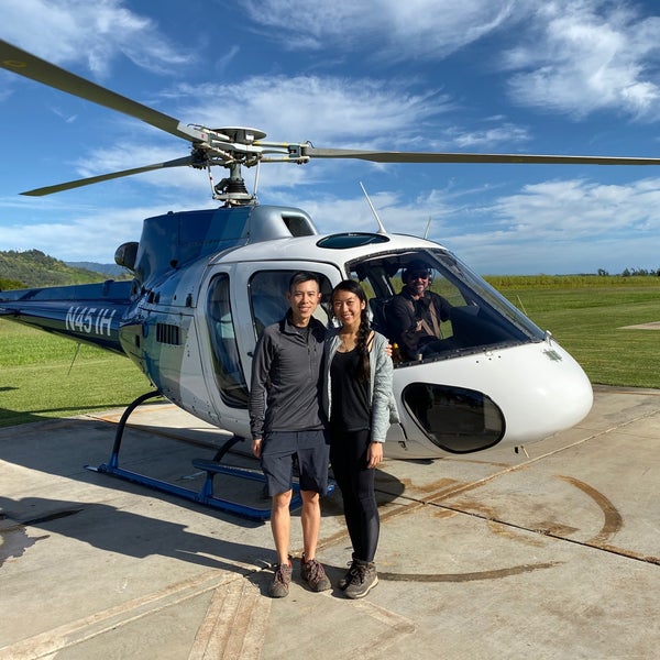 Photo taken at Island Helicopters Kauai by Kelly on 11/8/2019
