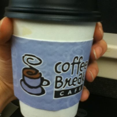 Photo taken at Coffee Break Cafe by Julianna M. on 9/21/2012